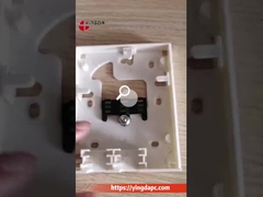 FTB86Y 2 منفذ SC FTTH منفذ الحائط UL94V0 مقاوم للنار