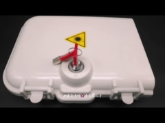 FDB0208H كابل قطرة FTTH بلاستيكي ألياف ضوئية قطعة التوزيع