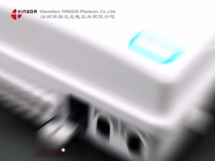 FDB0324 بيضاء PC SC ألياف ضوئية صندوق الانتهاء ODB OSB 24 منفذ المفصل تصميم