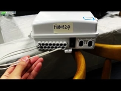 شعار قابلة للتخصيص والمرسوم بالليزر الصندوق الفاصل للألياف الضوئية لشبكات FTTH 24 طاقة النواة IP65