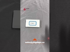 FTB86T مصغرة الألياف البصرية الحائط الصعود محطة مربع 1 منفذ SC مع حماية مصراع