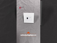 مصدر الحائط المصعد بالألياف الضوئية مع SC و RJ45 وحدة CAT5E