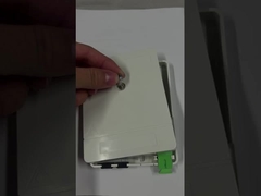 2 Core SC Fiber Optica Rosette للفايبر إلى حائط المنزل الداخلي مثبت مع الكاسيت