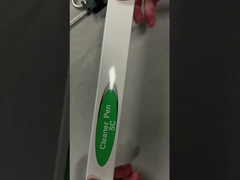 FTTH الألياف الضوئية نقرة واحدة LC MU Connector 1.25mm Cleaner Cleaning Pen Type Blue CE ROHS