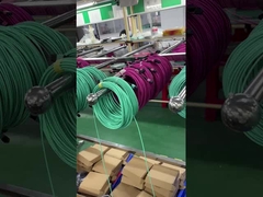 MPO 8 LC 3 MTP MPO كابل كابل مع أجهزة الاستقبال البصرية QSFP SR4