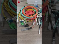 10G SFP + كابل بصري نشط OM3 50/125um متعدد الوسائط 5 متر