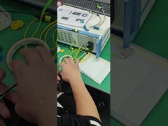 كابل MTP MPO ذو كثافة عالية - LC 12 Core Hydra Cable Assemblies Connectors الذكور مع الدبابيس الموجهة