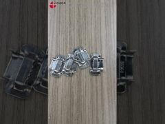 أسنان الأذن الأغلفة الفولاذ المقاوم للصدأ لشراب العصابات SS304 SS201 3-25mm