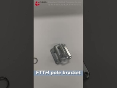 ألياف ضوئية نوع H المقبس الخطاف العصا المعدنية الكابل قطرة الأسلاك مشابك التوتر