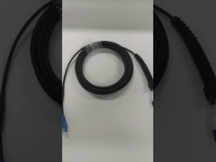 NSN Boot Duplex LC Patch Cord الأسود لحل الكابلات الخارجية