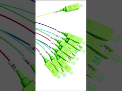 توزيع الإشارات البصرية بكفاءة فائبر البصرية PLC Splitter 1 * 4 لا يوجد رابط لشبكات PON