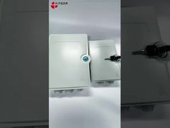 صندوق مقسم الألياف الضوئية IP65 خارجي بلاستيك 2 منفذ مادة بلاستيكية اصطناعية بوليمرية