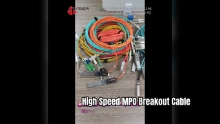 كابل MPO عالي الكثافة إلى SC لوصلات 40G