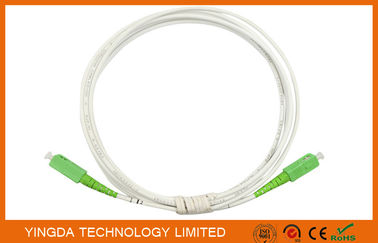 شراء SC / APC - SC / APC داخلي الألياف البصرية التصحيح الحبل GJXFH G657A2 LSZH التصنيع عبر الإنترنت