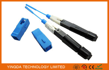 شراء FTTH الميكانيكية SC / UPC الألياف البصرية موصل سريع في الوضع واحدة الموقع التصنيع عبر الإنترنت