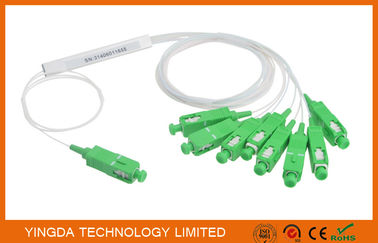 شراء GPON البسيطة الألياف الضوئية الفاصل المستوي Lightwave Circuit SC / UPC 1x32 PLC Splitter التصنيع عبر الإنترنت