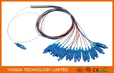 شراء  0.9 ملم الصلب أنبوب الألياف الضوئية PLC الفاصل 1 × 16 G657A1 1.5m 0.9 ملم مع اتفاقية استكهولم اتحاد الوطنيين الكونغوليين موصل التصنيع عبر الإنترنت