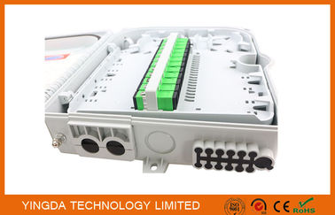 شراء 12 النوى 8 النوى FTTH الألياف البصرية إنهاء مربع / مربع توزيع IP65 PLC Spiltter توزيع مربع التصنيع عبر الإنترنت