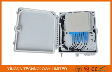 شراء 12 النوى الألياف توزيع مربع، البصرية الفاصل وحدة تقاطع مربع لFTTH IP65 التصنيع عبر الإنترنت