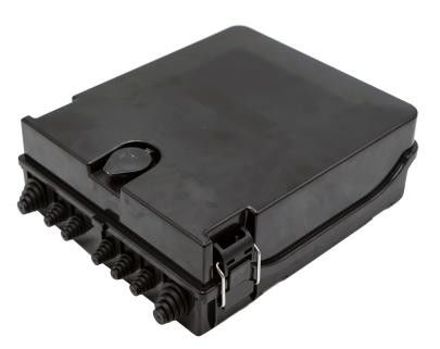 شراء 5 منافذ توزيع كابل الألياف البصرية مربع أسود 24cores SC محول 1x16 1x8 الفاصل التصنيع عبر الإنترنت