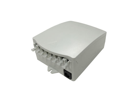 شراء صندوق طرفي الألياف البصرية المثبت على الحائط 8 منافذ FTTH صندوق NAP داخلي لكابل إسقاط مسطح 2 * 5 التصنيع عبر الإنترنت