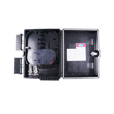 شراء مزود البصريات 1x16 Splitter NAP كابلات الألياف الضوئية اختتام صندوق التوزيع الأسود التصنيع عبر الإنترنت