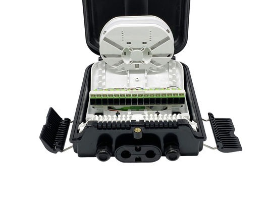 شراء 24 Core FTTH Pole Mounted Splitter Pigtails Adapter صندوق إنهاء كابل الألياف البصرية التصنيع عبر الإنترنت