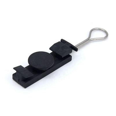 شراء S-Type Nylon Fiber Optic Drop Cable Clamp أدوات تركيب الكابلات لشبكة الاتصالات التصنيع عبر الإنترنت