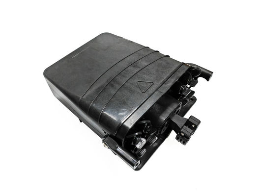 شراء IP68 8 موانئ توصيل قبل الصلبة القسمة صندوق ميني SC محول نوع CTO الأسود PP + GF التصنيع عبر الإنترنت
