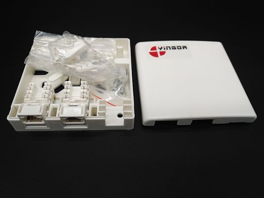 شراء النوع 86 RJ45 شبكة الألياف البصرية Rosette للألياف إلى الجدار الداخلي للمنزل التصنيع عبر الإنترنت