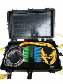 شراء FTTH إسقاط كبل الفاصل توزيع مربع 24 درجة 18pcs SC محول التصنيع عبر الإنترنت