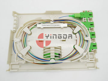 شراء 1 × 4 PLC الخائن توزيع مربع داخلي OTB على الحائط مع غطاء مقاوم للأتربة التصنيع عبر الإنترنت