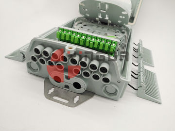 شراء 96 Cores Fiber Optic Splice Closure مع 1x16 SC / APC PLC الفاصل ، في الهواء الطلق الخائن مربع 16 الموانئ التصنيع عبر الإنترنت