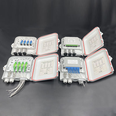 شراء 16F علبة نهاية الألياف الضوئية ذات القدرة على التواء مع قفلين مقيدين لشبكة FTTH التصنيع عبر الإنترنت