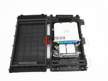 شراء 24 النوى FTTH PLC الألياف البصرية الخائن مربع ، 8 منافذ الألياف البصرية لصق مربع IP65 التصنيع عبر الإنترنت