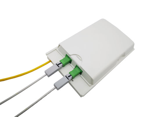 شراء FTB102H لوحة المقابس الحائطية لجهاز التوصيل SC Adapter Simplex Fiber Optic Termination Box مع ABS PC/ABS العالي التصنيع عبر الإنترنت