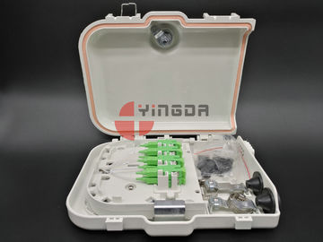 شراء 1 * 8 abs البلاستيك ftth إسقاط كابل الألياف البصرية توزيع الخائن مربع الإنهاء التصنيع عبر الإنترنت