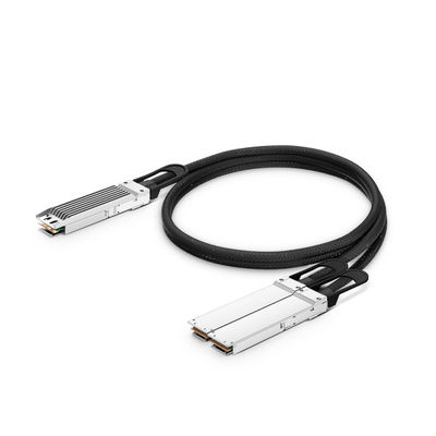 شراء 1M متوافق 800G OSFP المزدوج إلى 2 x 400G OSFP سطحي Ethernet سلبي مباشرة ربط كابل الاختراق النحاسي التصنيع عبر الإنترنت