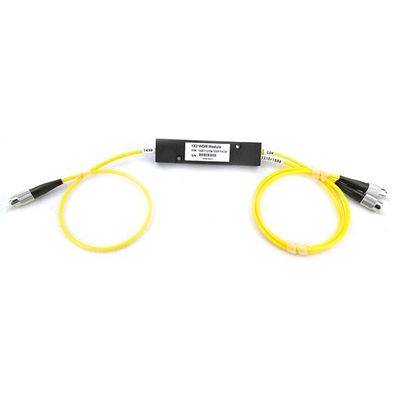 شراء 1310/1490nm Reflection ABS Module WDM FWDM Coupler 1*2 with SC/APC Connector التصنيع عبر الإنترنت