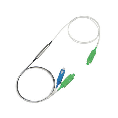 شراء مرشح بصري FWDM T1550R1310/1490 1X2 WDM مع موصل SC لـ CATV FTTH التصنيع عبر الإنترنت