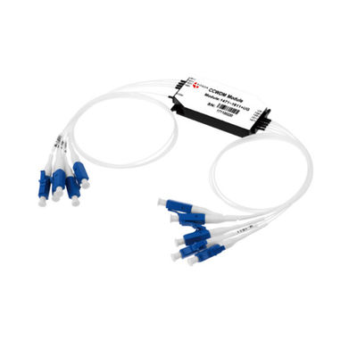 شراء ميني بوكس 8Ch CWDM وحدة Mux Demux السلبية مع رابط SC LC الألياف الأساسية الواحدة 1470 ~ 1610nm التصنيع عبر الإنترنت