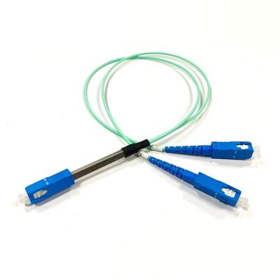 شراء Design for Korean Fiber Optic Splitter With SC UPC Connector  Singlemode Dual Window FBT Coupler PLC Splitter التصنيع عبر الإنترنت