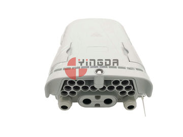 شراء القطب جبل الألياف البصرية الفاصل مربع للماء FTTH IP66 12/16 النوى المضادة للأشعة فوق البنفسجية التصنيع عبر الإنترنت