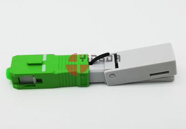 شراء جزءا لا يتجزأ من الحقل للتثبيت موصل FTTH SC APC اتصال سريع 0.3dB فقدان الإدراج التصنيع عبر الإنترنت