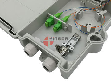 شراء FTTH 4 النوى في الهواء الطلق مربع إنهاء الألياف ، والألياف البصرية مربع اتصال محول SC التصنيع عبر الإنترنت