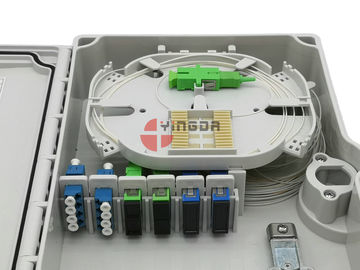 شراء العلبة 24 كبل 3 منافذ كابل الألياف البصرية العلبة المشتركة IP65 GP62DW-3 مع علبة لصق التصنيع عبر الإنترنت