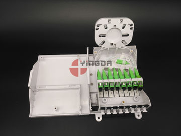 شراء FTTH CPE الألياف البصرية إنهاء مربع مع 1/8 الفاصل SC G657A2 كورنينج LSZH التصنيع عبر الإنترنت