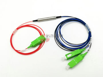 شراء 1550nm SC UPC SC APC SMF 28e فاصل WDM FWDM البصري التصنيع عبر الإنترنت