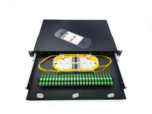 شراء لوحات التصحيح المعدنية 1U 24 Port SC ST ODF Rack Mount التصنيع عبر الإنترنت