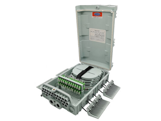 شراء IP65 LC APC محول مزدوج 2x32 صندوق فاصل الألياف البصرية التصنيع عبر الإنترنت
